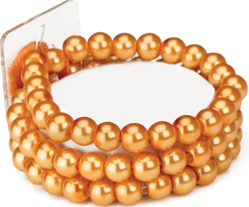 Avery Flower Bracelet-Orange