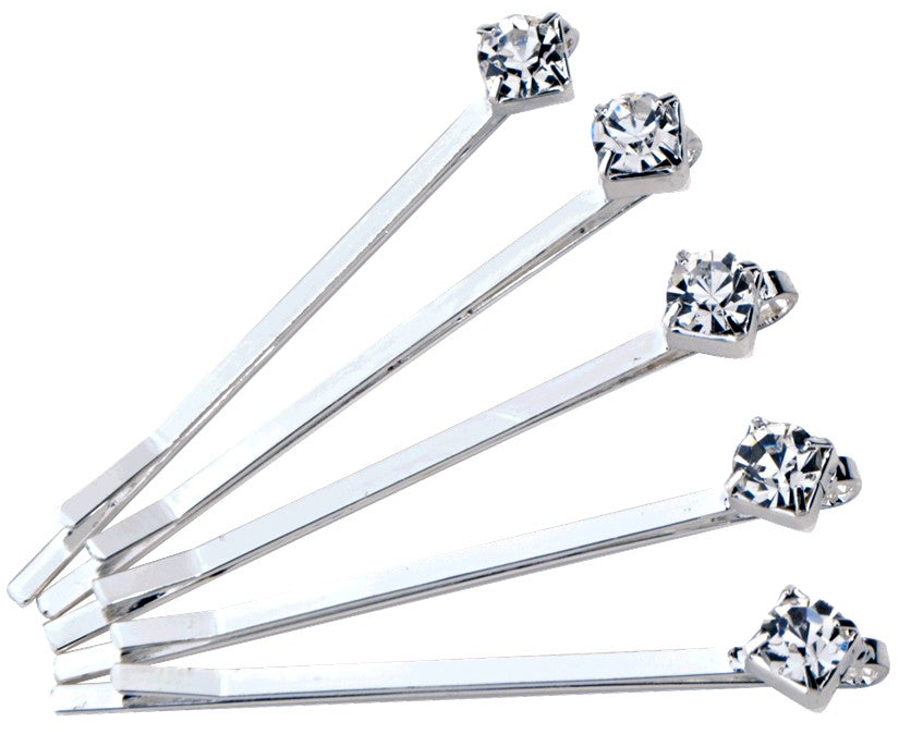 Finishing Touch Silver Hair Pins 5 pcs per pkg