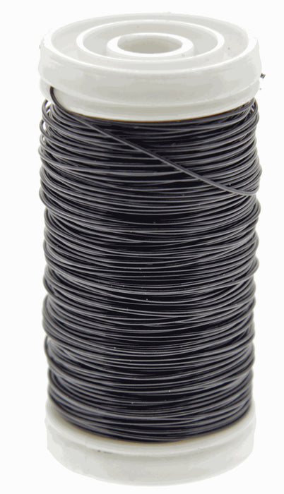 Metallic Wire - Black (0.5mm x 100g)