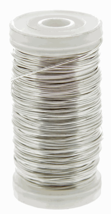 Metallic Wire - Silver (0.5mm x 100g)