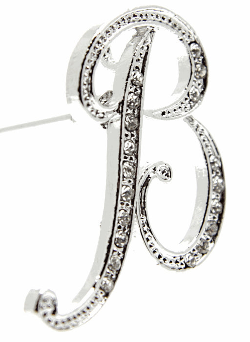 Monogram Letters B - Silver (15cm pin)