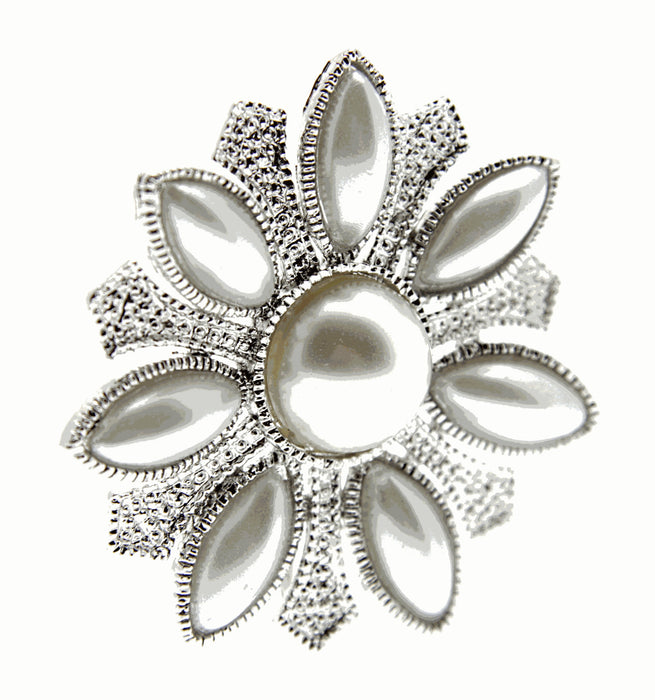 Pearl Sunrise Brooch Pin