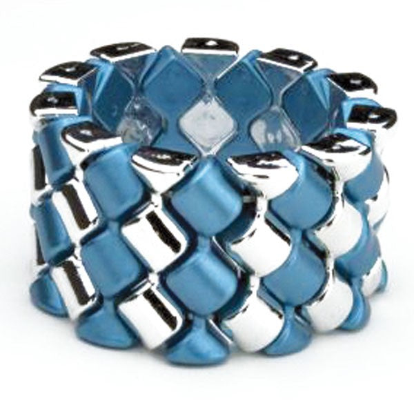 Carnival Flower Bracelet - Blue