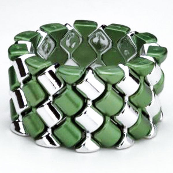 Carnival Flower Bracelet - Green