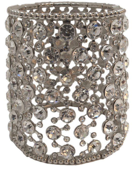 Stylin Corsage Bracelet - Silver