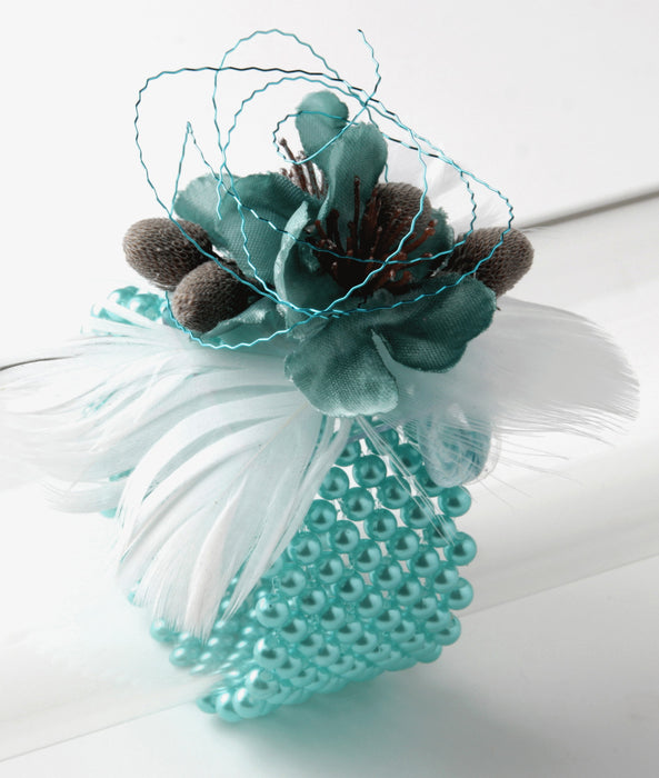 Classic Corsage Bracelet - Turquoise