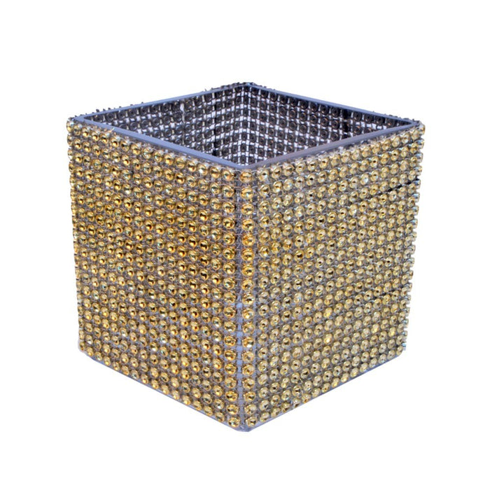 Versatility Embracer - Gold (Fits 4" & 5" Cube Vases & 5" & 6" Fish Bowls)