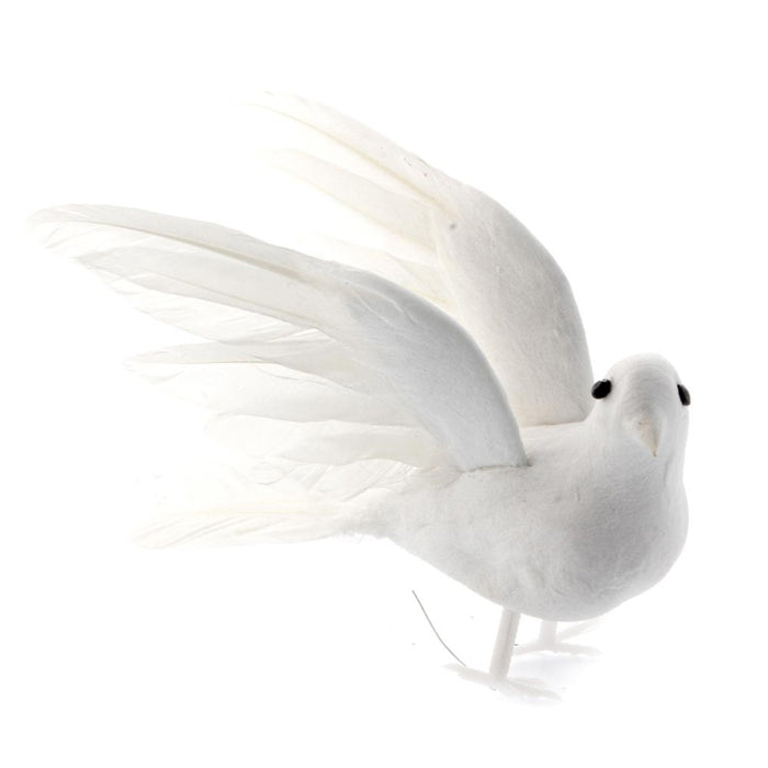 12cm Flying Doves - White (3pairs per pk)