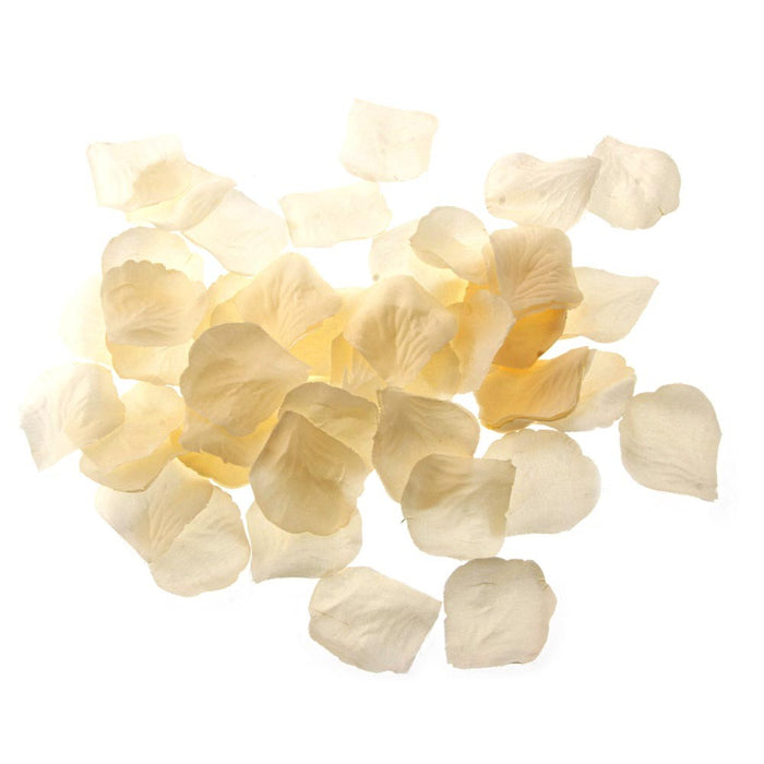 Bulk Rose Petals - Cream/Ivory (1000 pcs per pk)