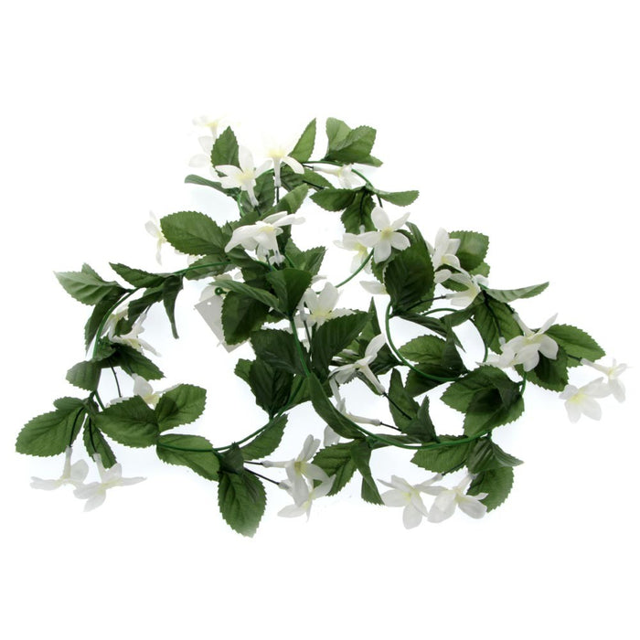 Stephanotis Garland - White & Green (175cm Long)