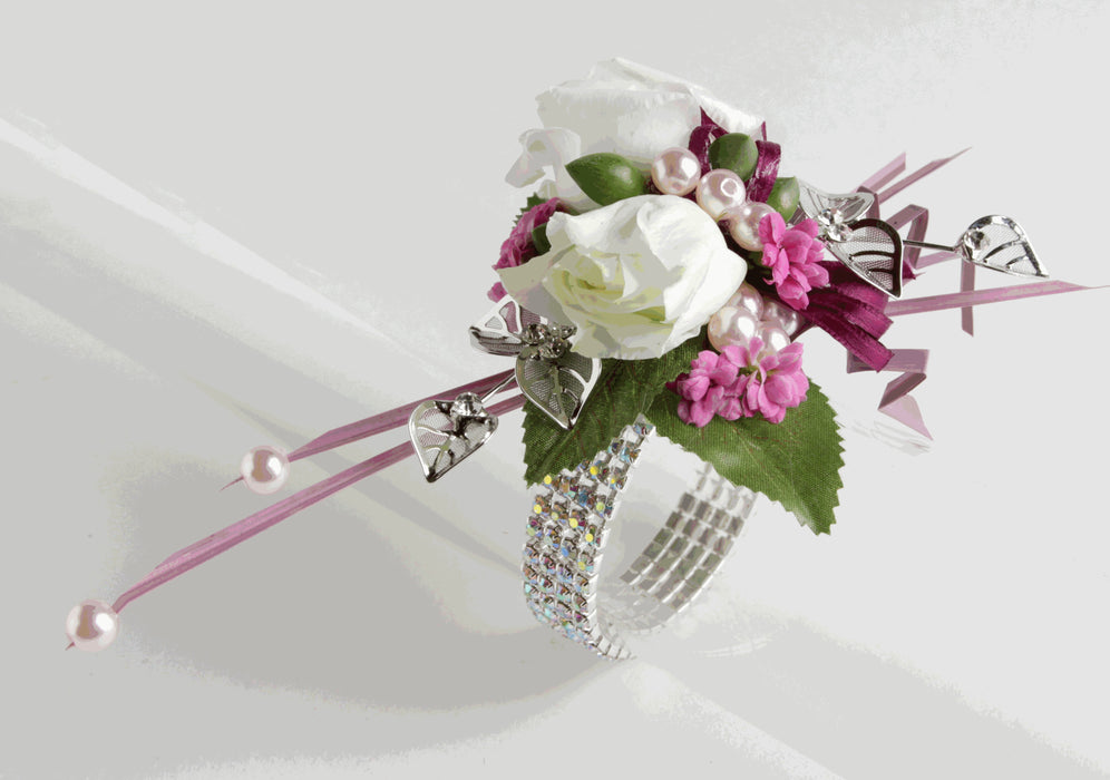 Rock Candy Corsage Bracelet - Iridescent