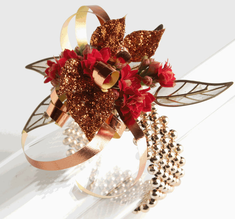 Narrow Classic Corsage Bracelet - Rose Gold