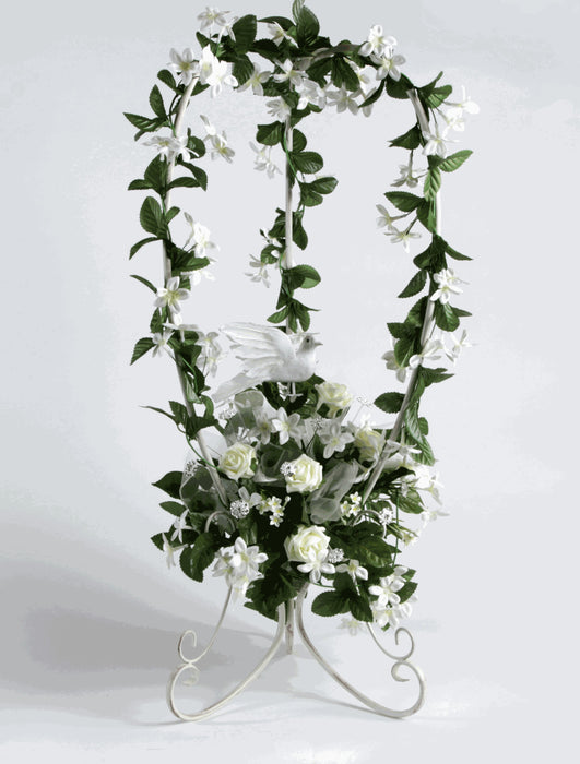 Stephanotis Garland - White & Green (175cm Long)