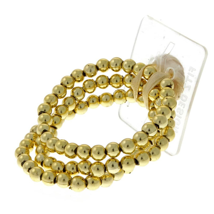 Delicate Corsage Bracelet - Gold (6cm Diameter)