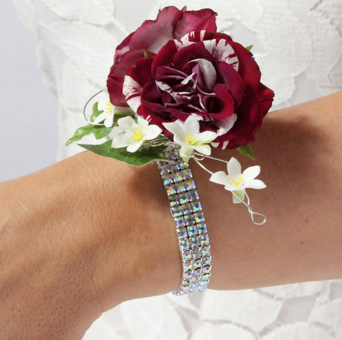 Princess Corsage Bracelet - Iridescent (2pcs per pk)