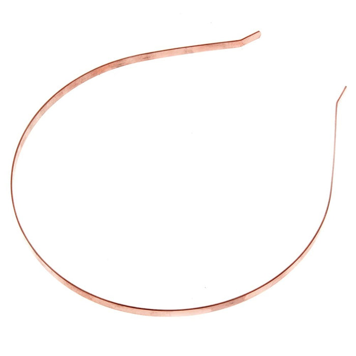 Metal Headband - Rose Gold (12cm diameter, 12pcs per pk)