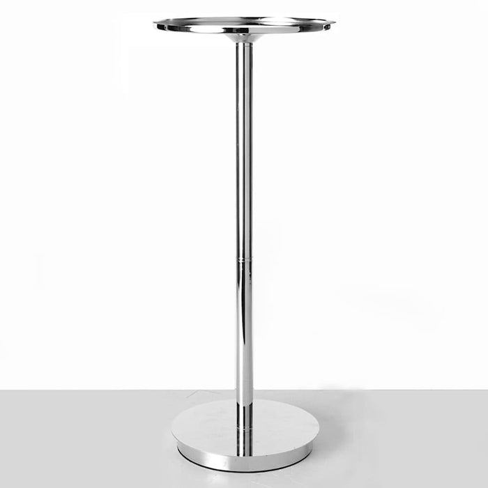 67cm Cosmos Plinth - Silver (67cm tall, 20cm diameter)