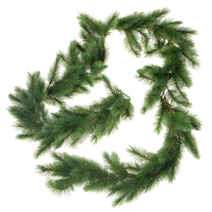 Artificial Evergreen Mountain Garland - Green (140 tips, 275cm long)