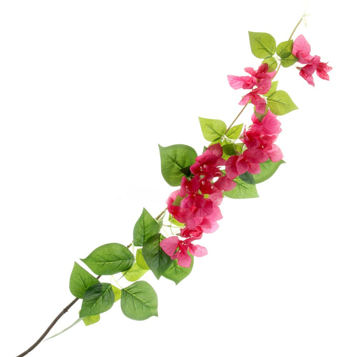 Bougainvillea spray - Green & Pink (120cm long)