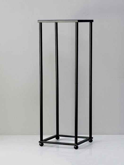 80cm Aurora Plinth - Matt Black (80cm tall, flat pack)