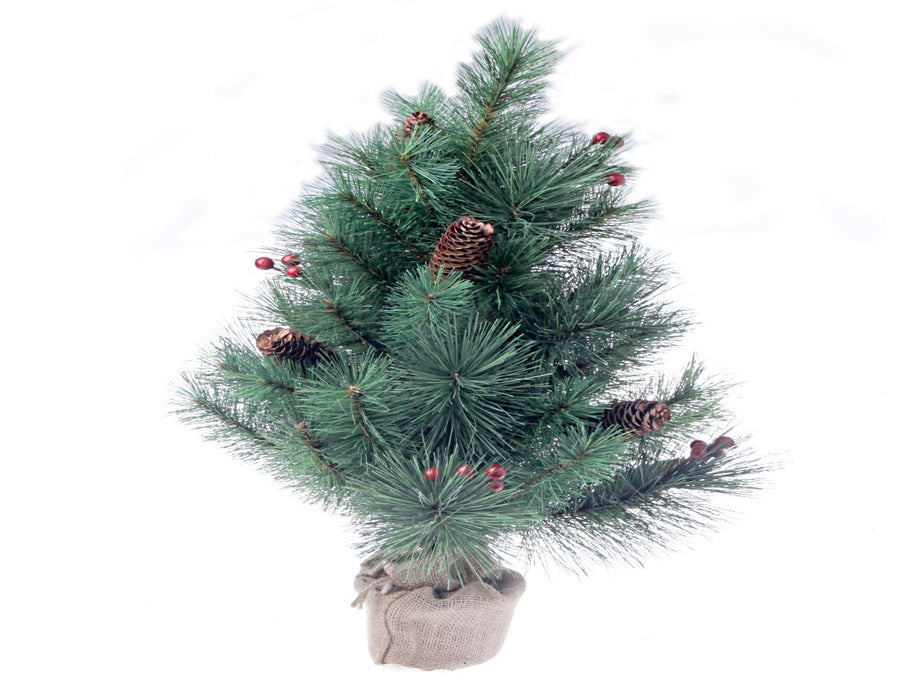 New York Evergreen Christmas Tree - Natural (43 tips, 60cm long)