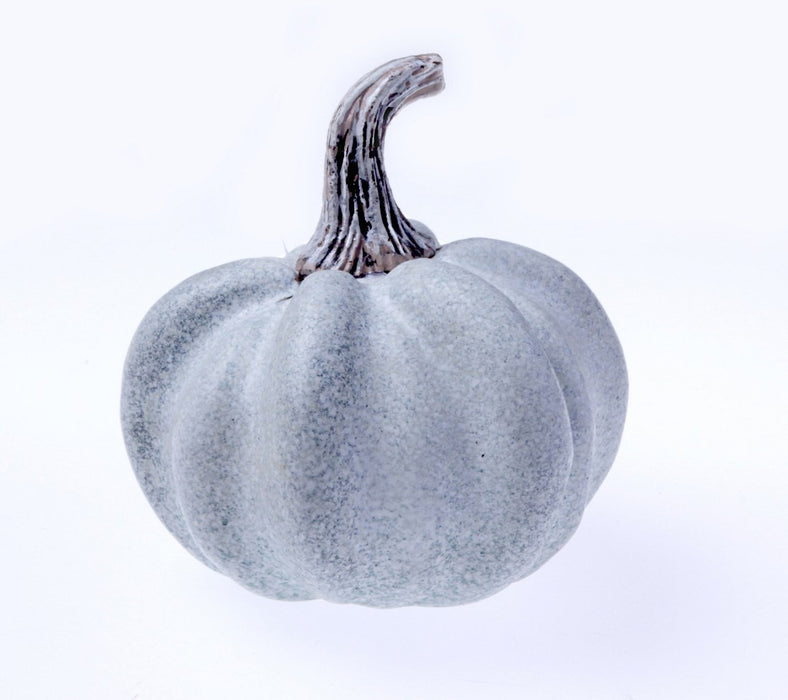 Mini Rumbo Pumpkin - White/Blue (11cm x 13cm)