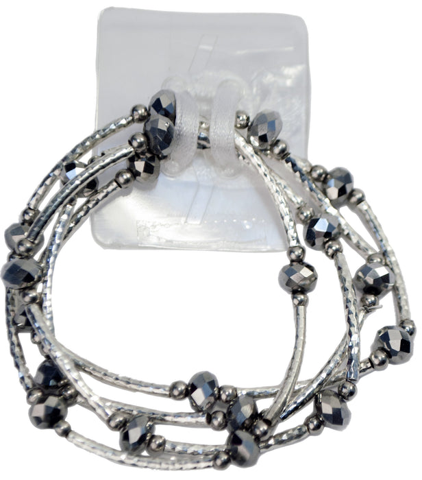 Angel Fire Corsage Bracelet - Silver